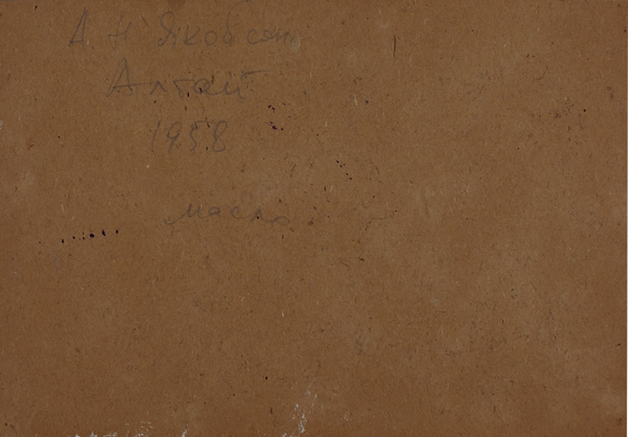 Якобсон Александра Николаевна. Алтай. На смотровой площадке